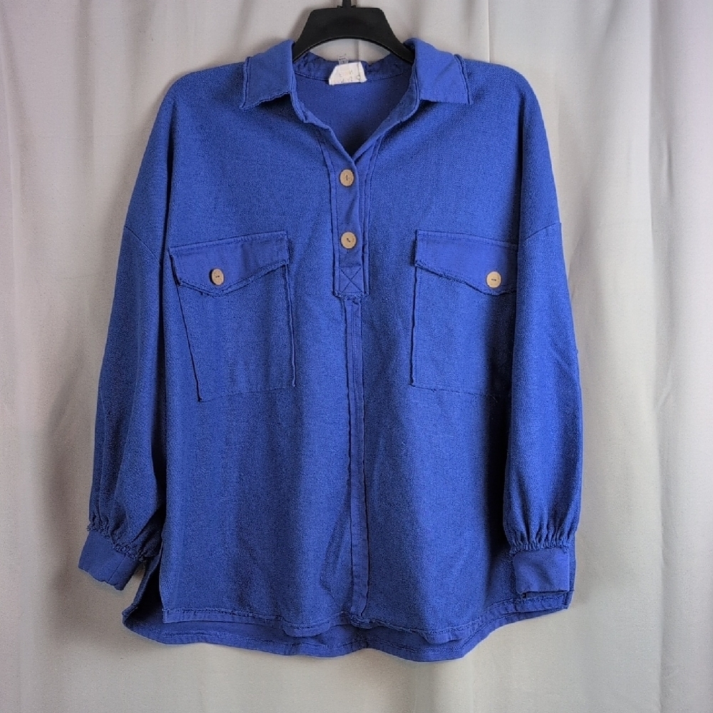 Fantastic Fawn‎ Royal Blue Top